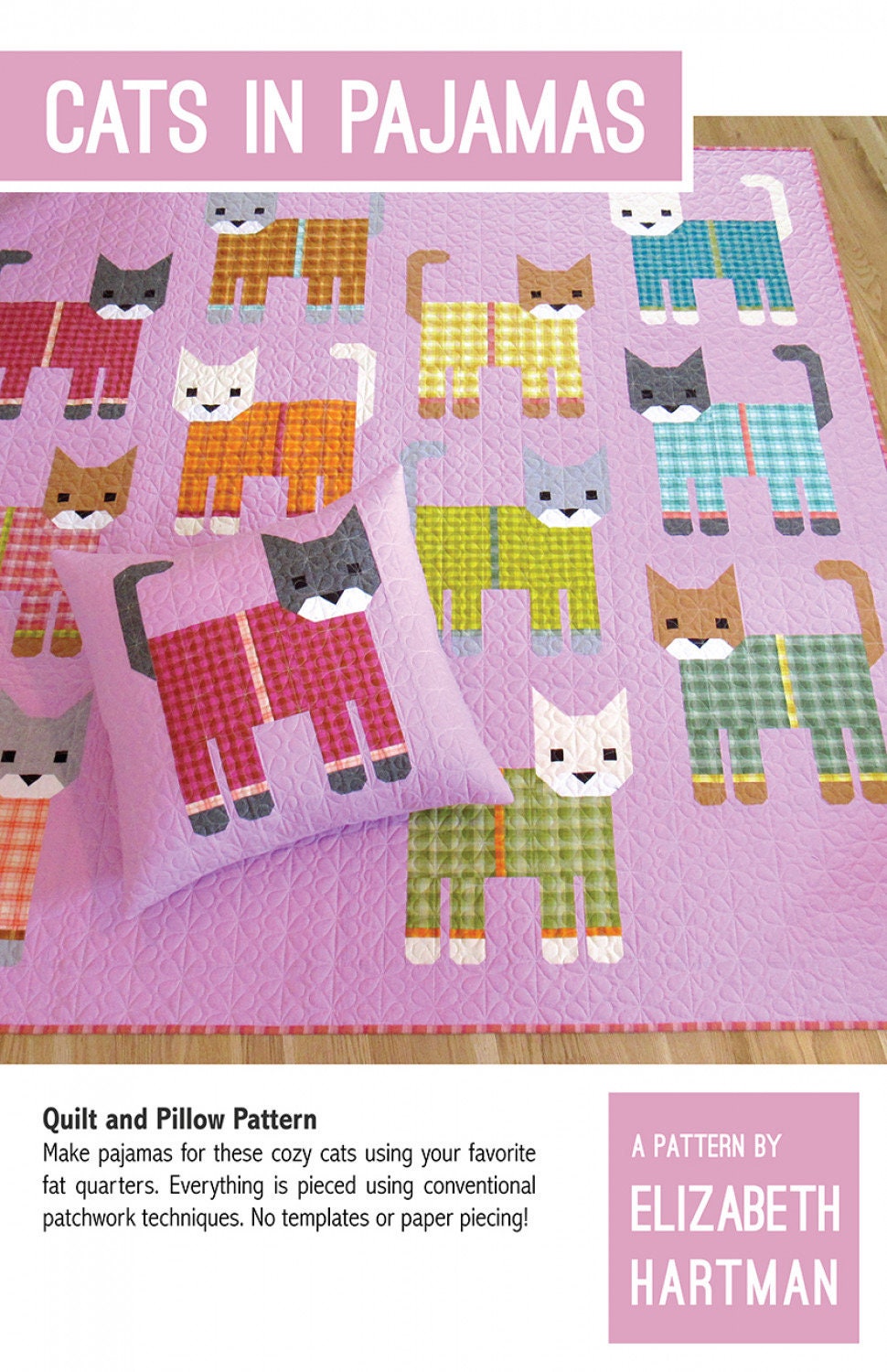 Cats in Pajamas by Elizabeth Hartman Pattern