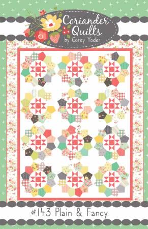 Plain & Fancy Quilt Pattern by Coriander Quilts Corey Yoder