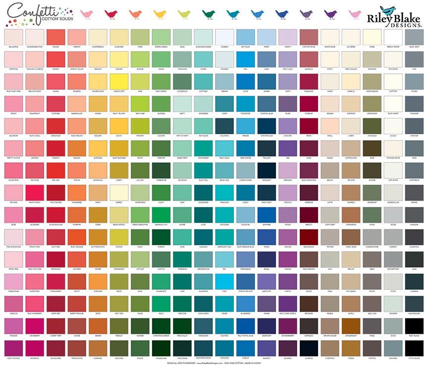 Confetti Cotton™ Riley Yellow Fabric by Riley Blake Designs C120-RILEYYELLOW