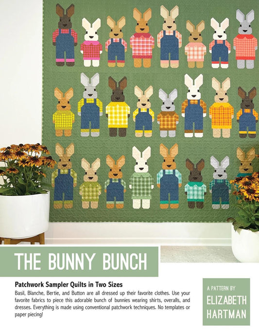 The Bunny Bunch Sampler Quilt Pattern by Elizabeth Hartman