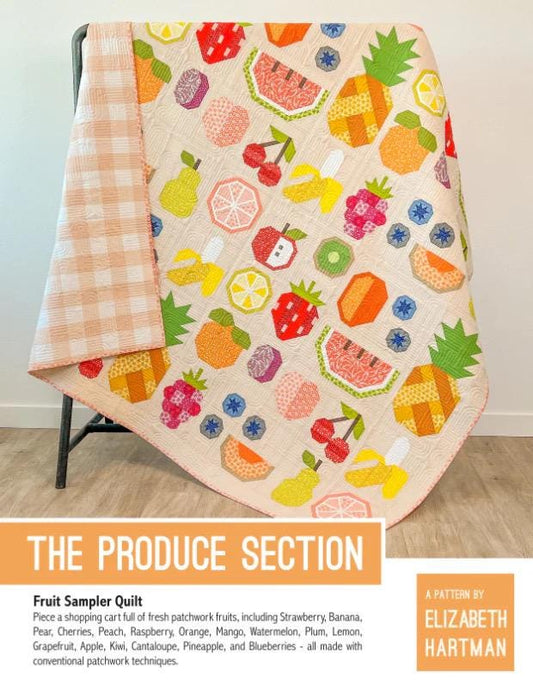 The Produce Section Quilt Pattern Quilt  Pattern by Elizabeth Hartman