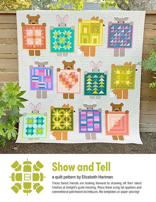 Show and Tell Quilt Pattern by Elizabeth Hartman EH 083